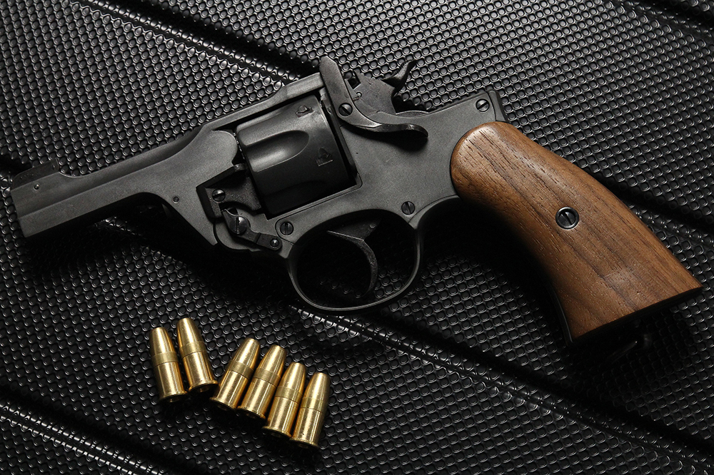 マルシン エンフィールド No.2 Mk1 ポリス・エクセレント HW 木製グリップ