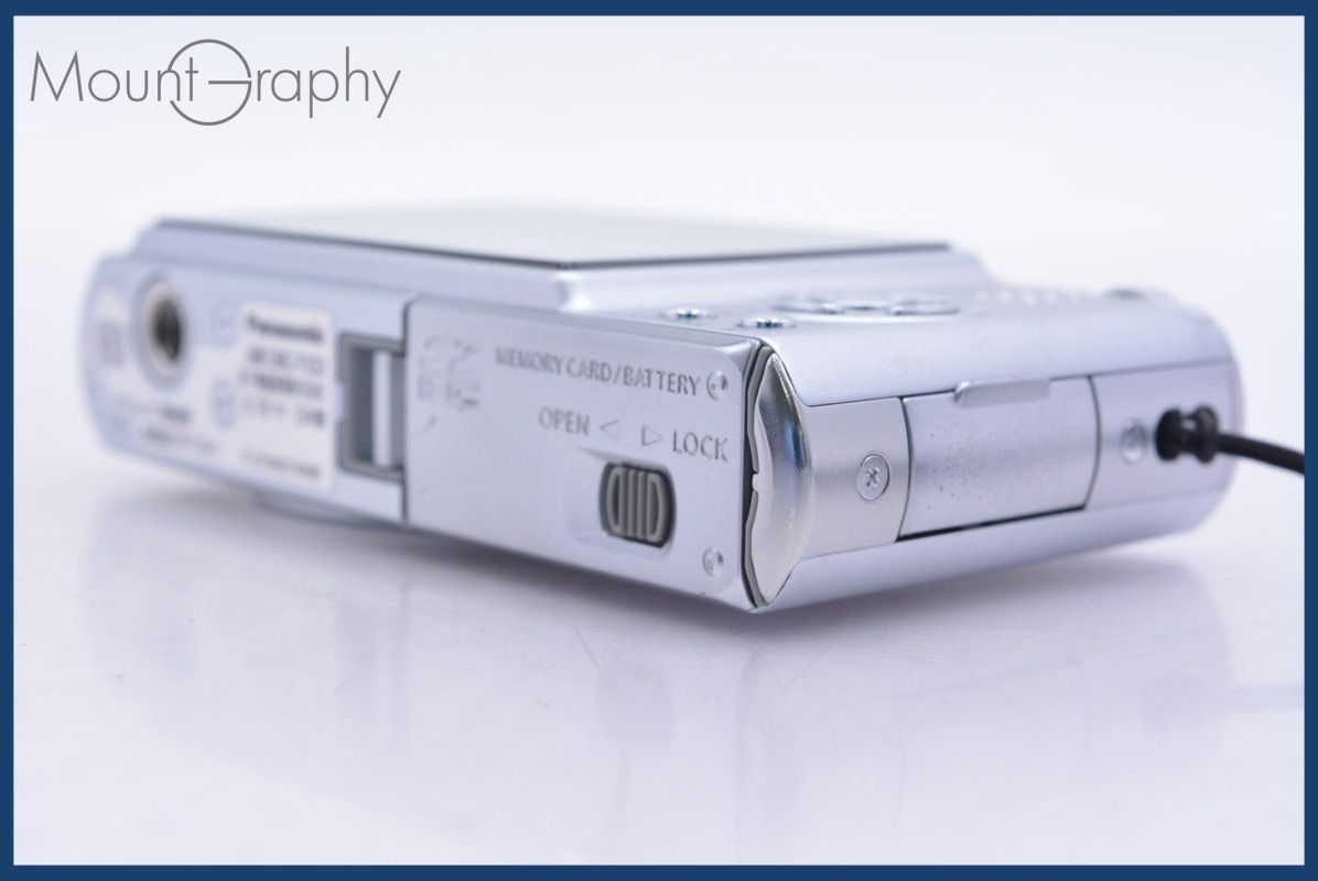 動作保証】 パナソニック Panasonic LUMIX DMC-FX33 バッテリー付属 同