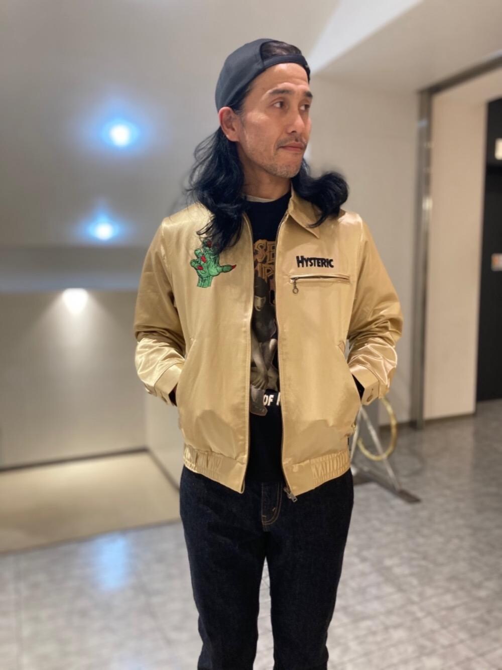 HYSTERIC GLAMOUR（ヒステリックグラマー）の「MONSTER HAND刺繍