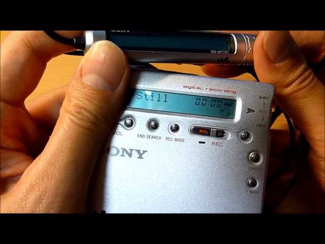 SONY MZ-R900 MD WALKMAN REVIEW [HD] - YouTube