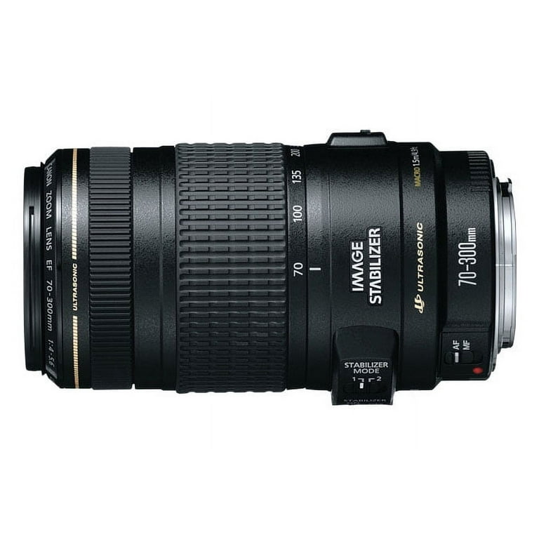 Canon EF 70-300mm f/4-5.6 ISU Lens - Walmart.com