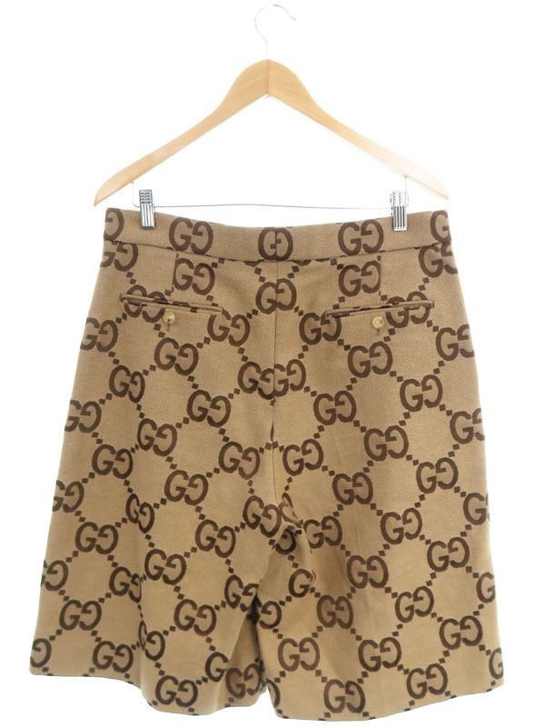 GUCCI】グッチ『ジャンボ GGキャンバス ショートパンツ size50』673181