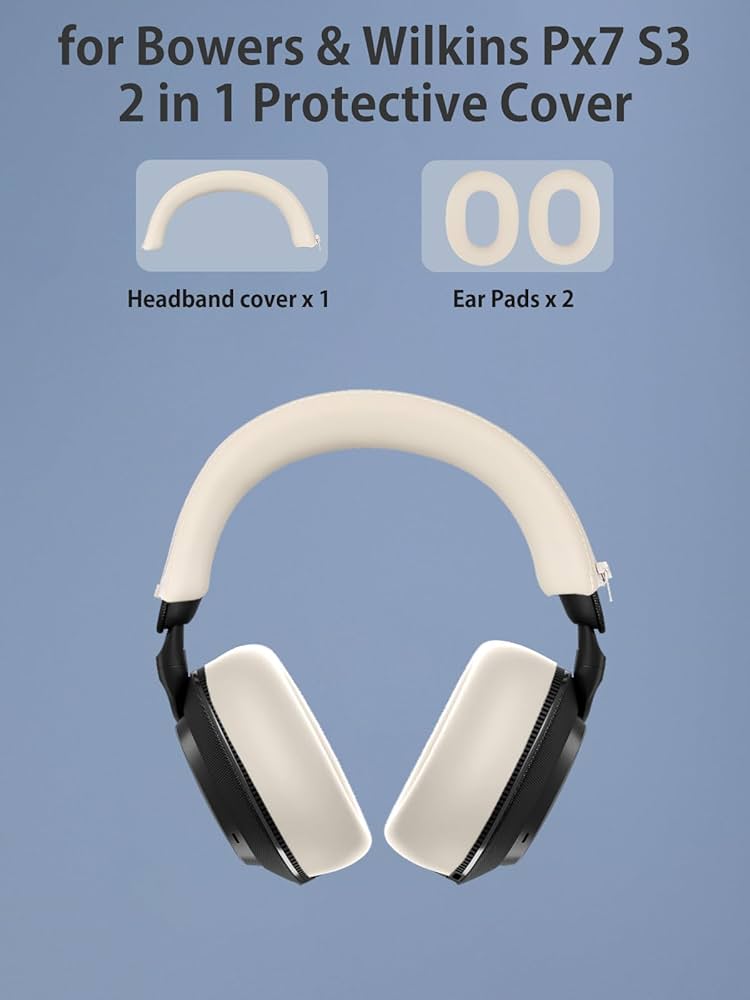 Amazon.com: [2Sets] for Bowers & Wilkins Px7 S3 Case Cover,NOUKAJU