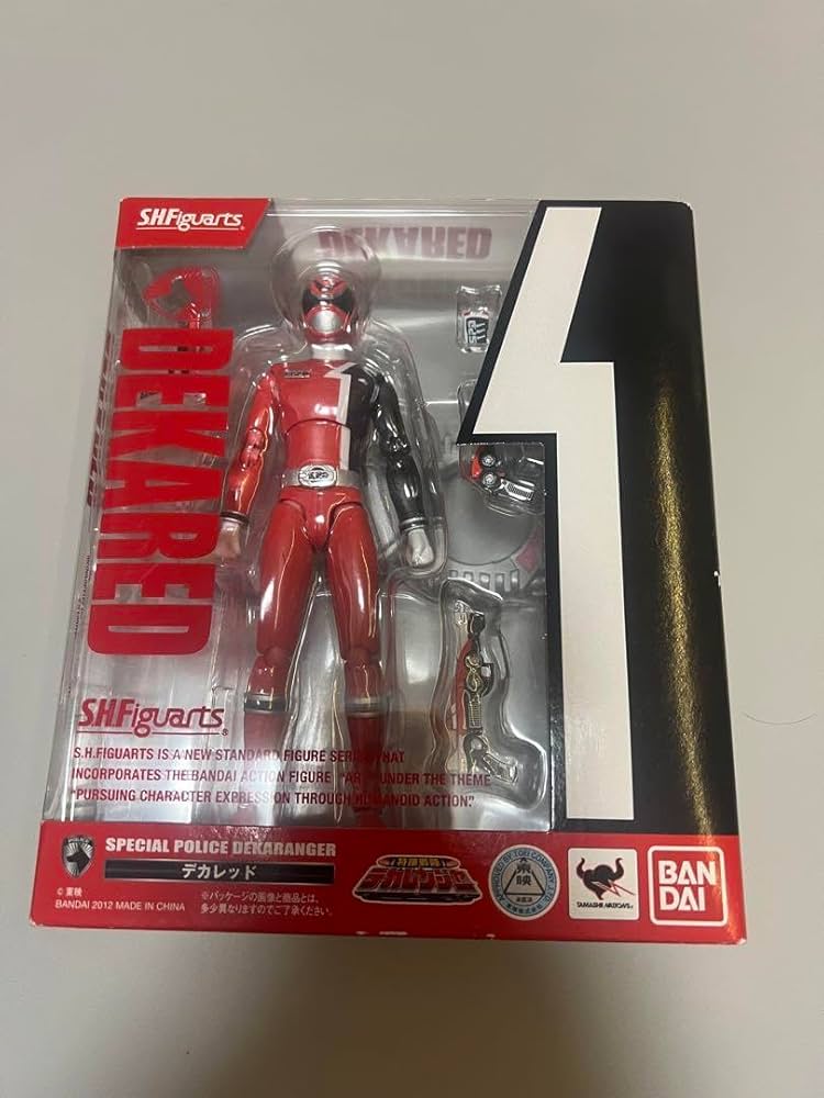 Amazon | s.h.フィギュア デカレッド 特捜戦隊デカレンジャー