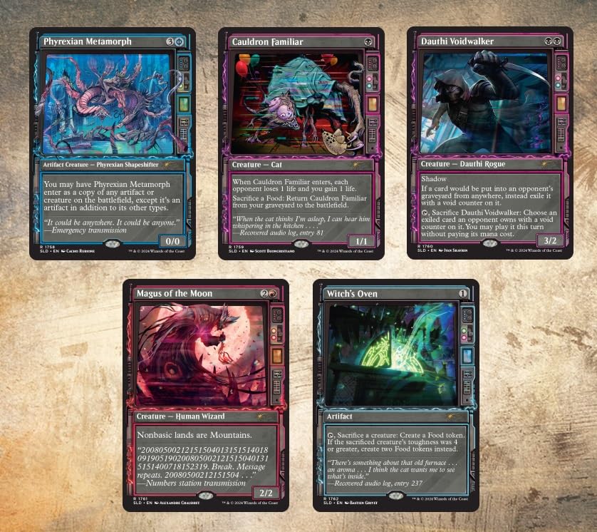 Amazon.com: MTG Secret Lair: Showcase: Duskmourn (Non-Foil Edition