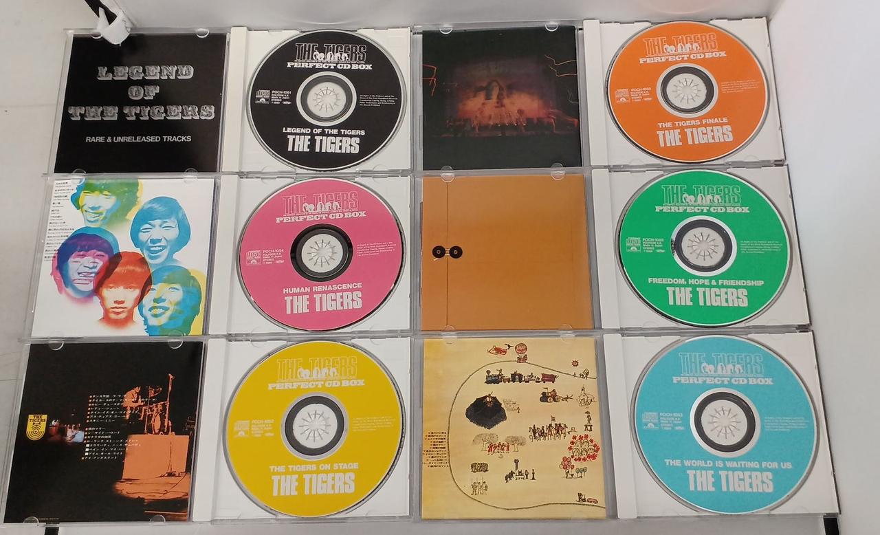 THE TIGERS PERFECT CD BOX アルバム 送料込み THE TIGERS PERFECT CD