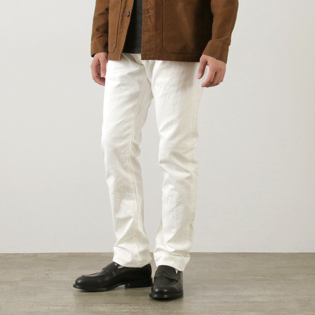 30％OFF】FOB FACTORY（FOBファクトリー） F1153 ホワイトデニム 60