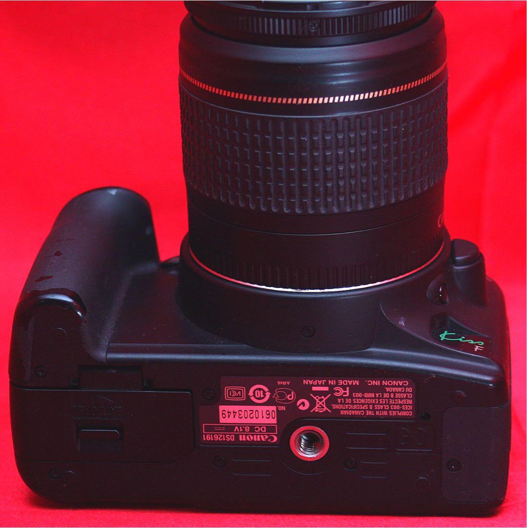 ❤️すぐに使える！❤️ Canon Kiss F デジタル一眼レフ Wi-Fi転送可