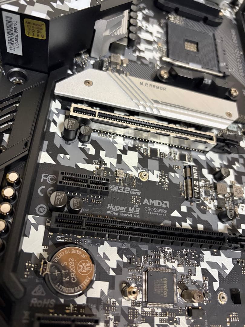 B550 steel legend マザーボード