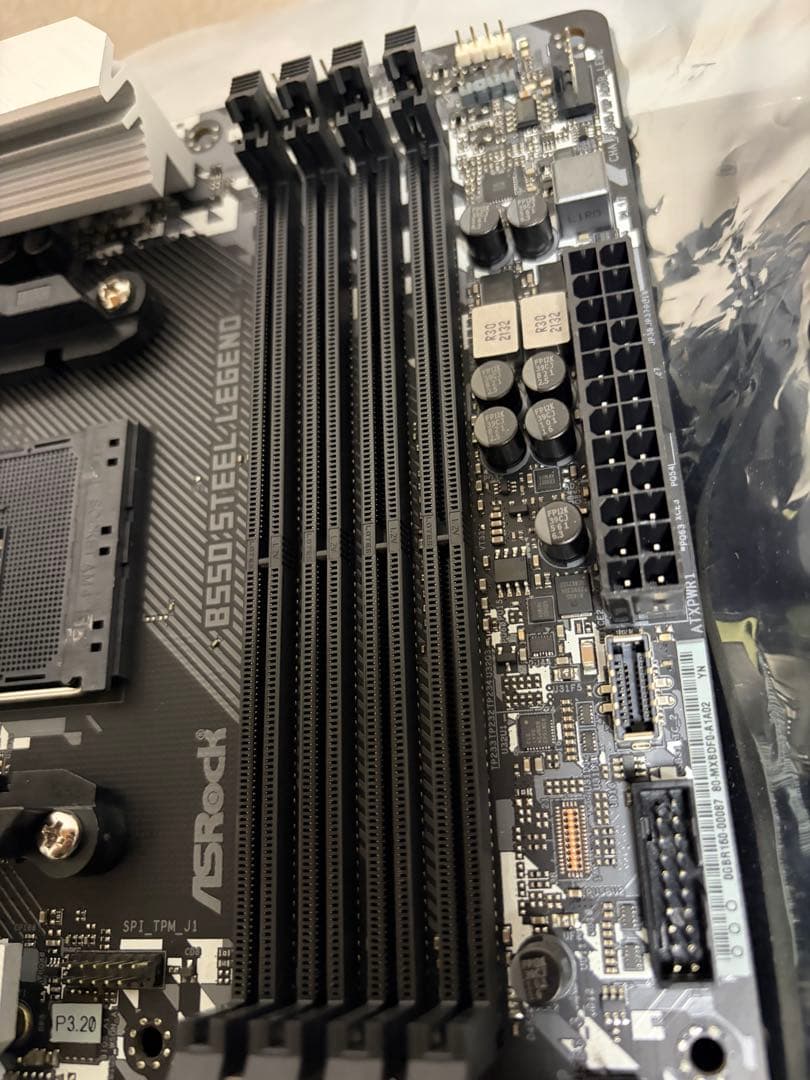 B550 steel legend マザーボード