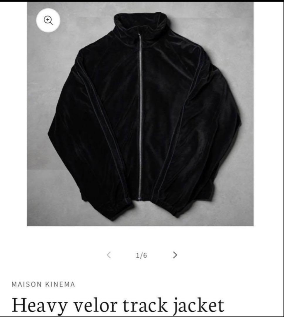 MAISON KINEMA ベロア トラックジャケット　pablo vinci MAISON KINEMA ベロア トラックジャケット pablo vinci 楽天市場