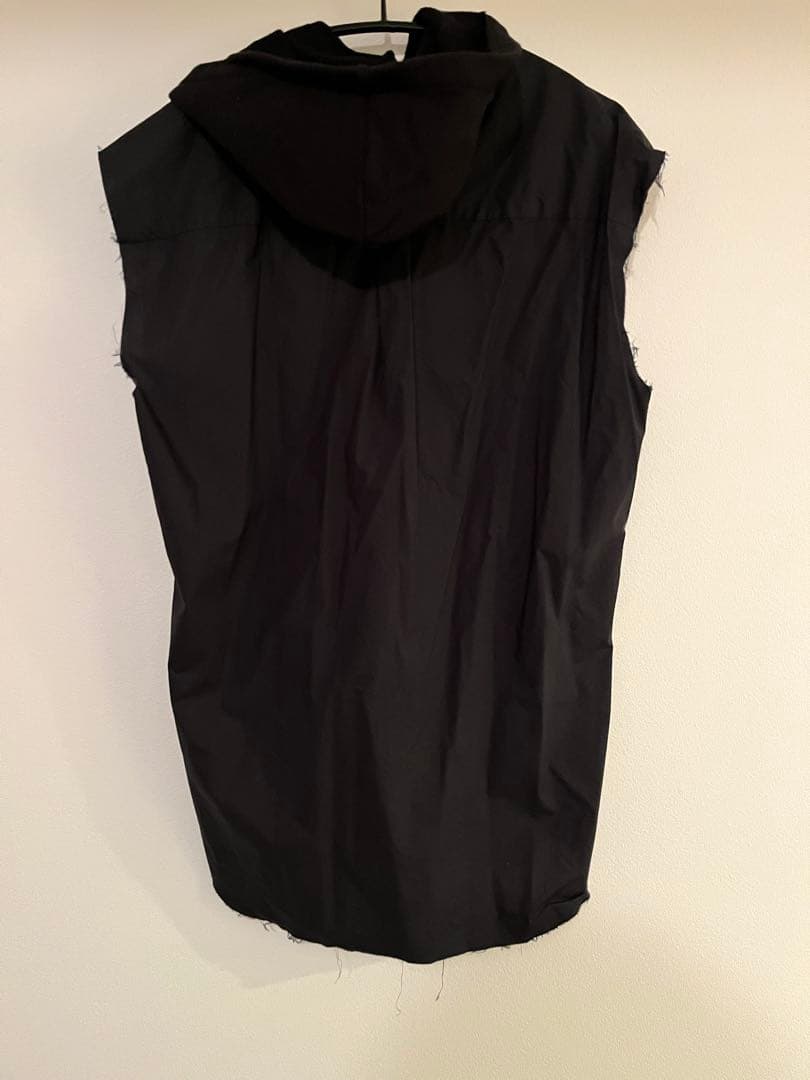 ラフシモンズ archive テロ期 02ss ノースリーブシャツパーカー 新品