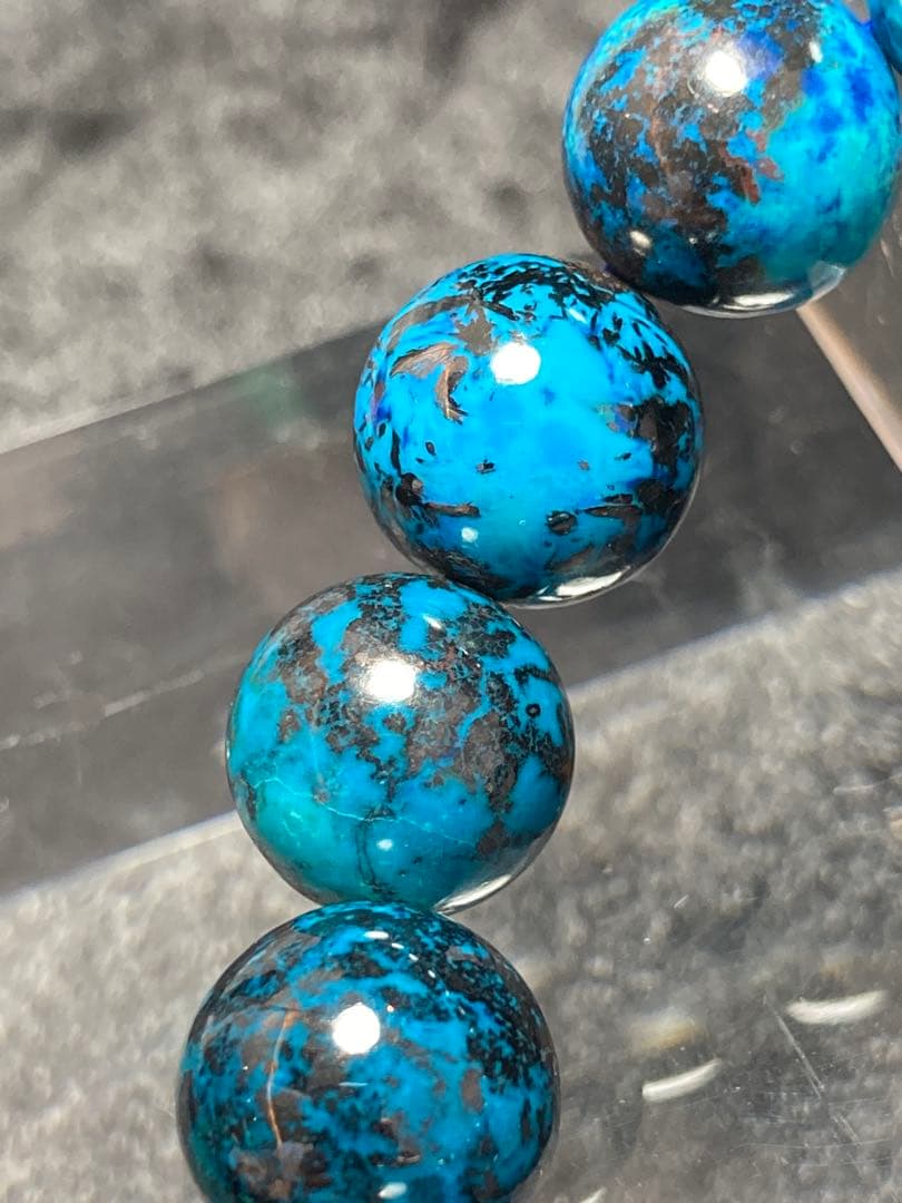 アイアンクリソコラ ブレスレット 10.5mm 天然石 パワーストーン