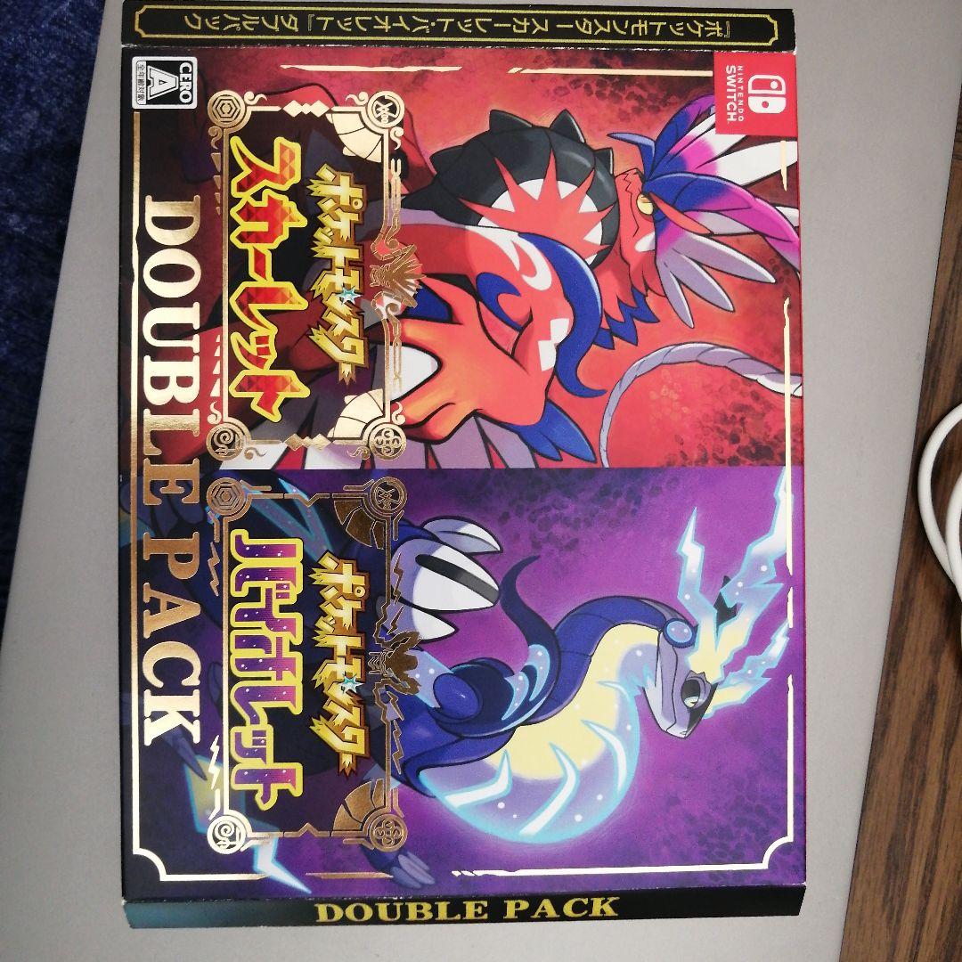 ポケモン　スカーレット　バイオレット ポケットモンスター スカーレット・バイオレット」予約開始！ 2本