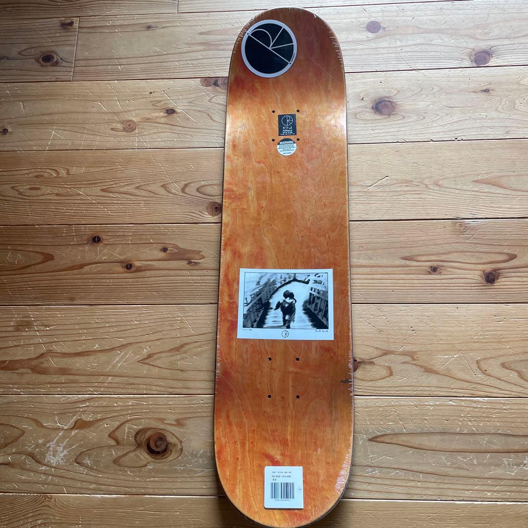 Polar Skate Co. スケートボードデッキ　ポーラー　8インチ スケボー デッキ 単品 スケートボード POLAR ポーラ ポーラー Polar